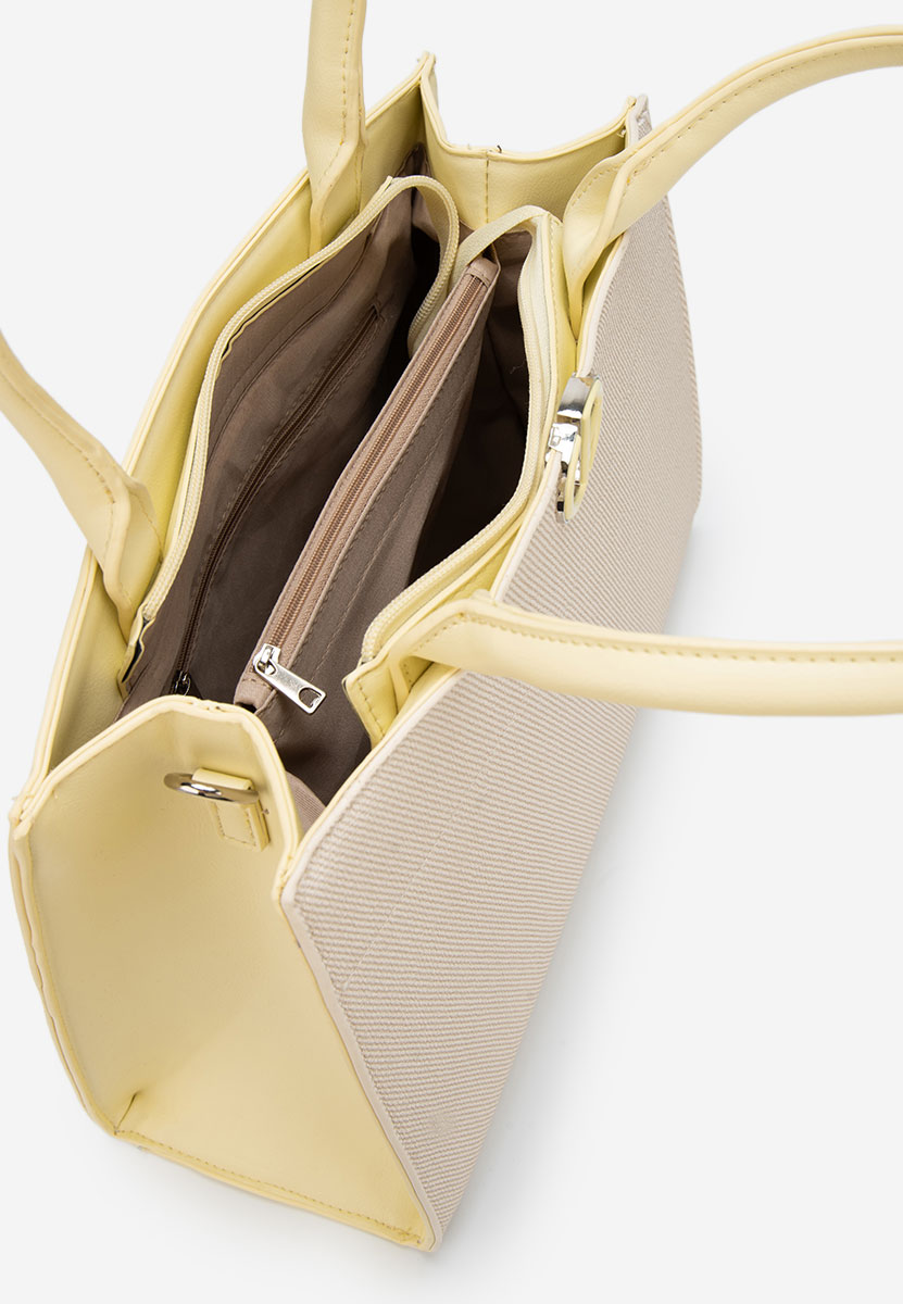 Geanta Office Jaylena galbena