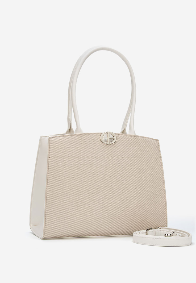 Geanta Office Jaylena alba