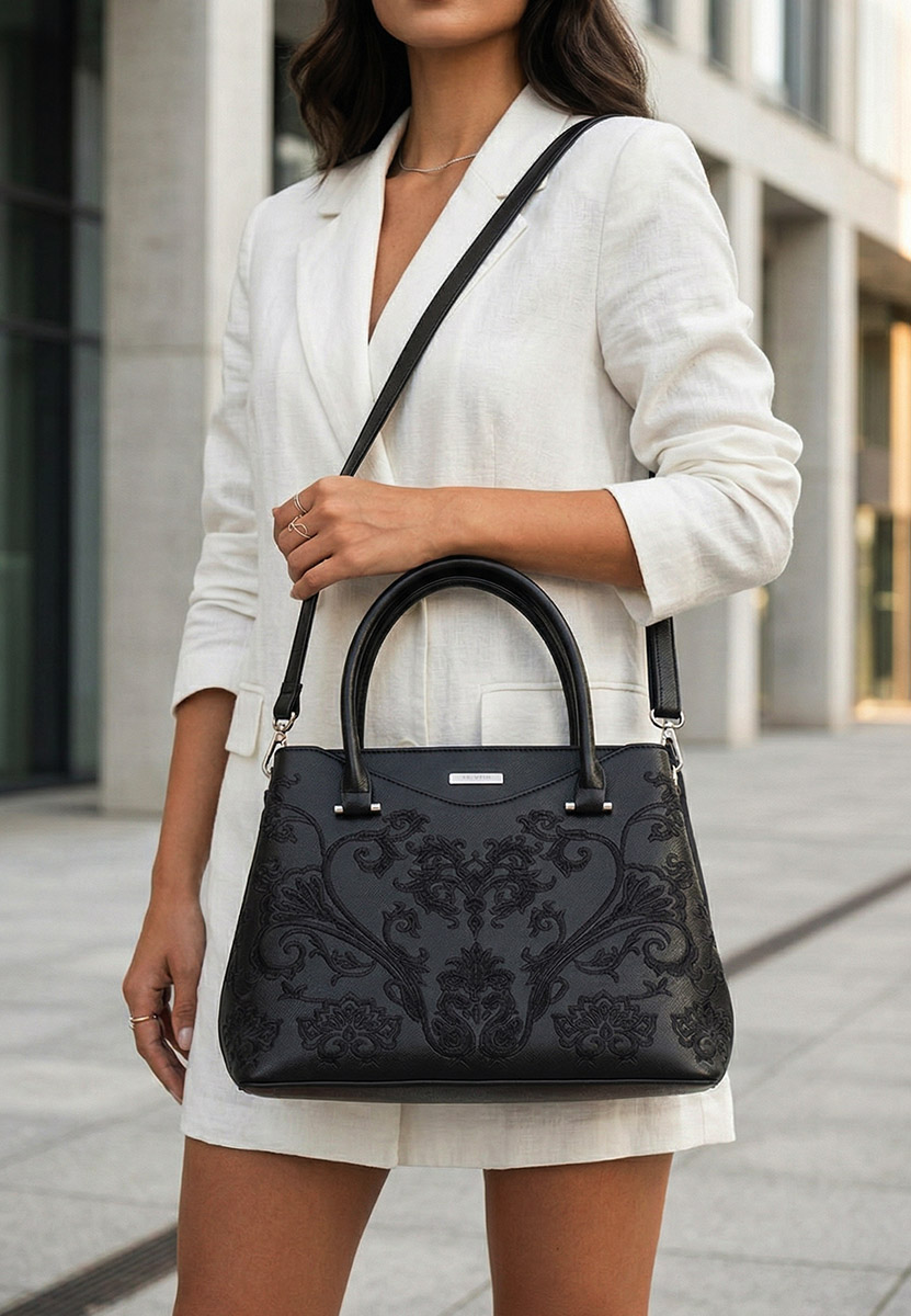 Geanta de mana Silvia Rosa 25S505 neagra