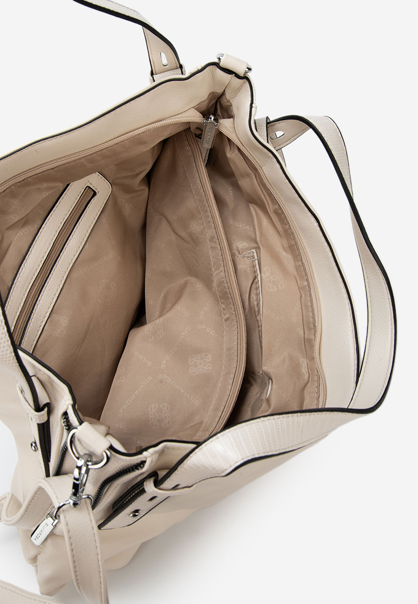 Geanta de mana Silvia Rosa 8256 bej