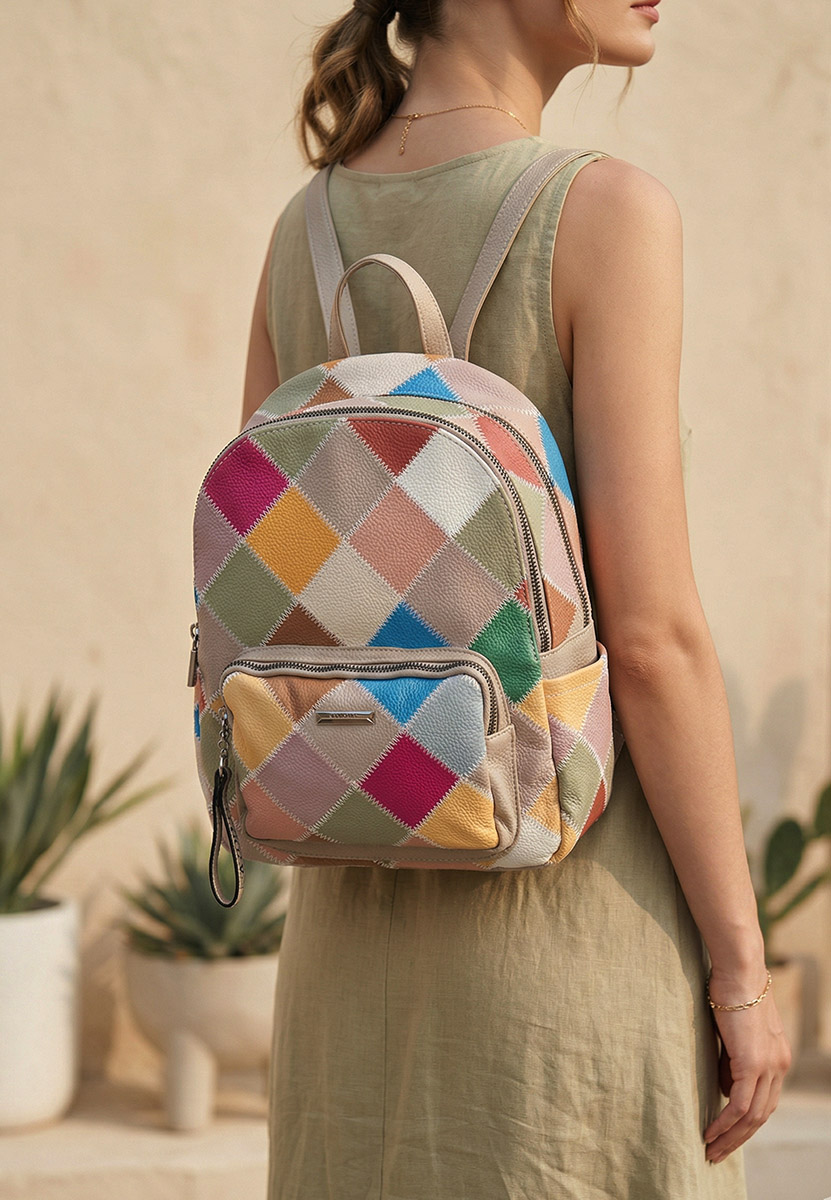 Rucsac dama Silvia Rosa 6099 gri