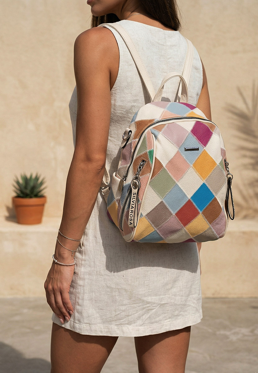 Rucsac dama Silvia Rosa 6100 bej