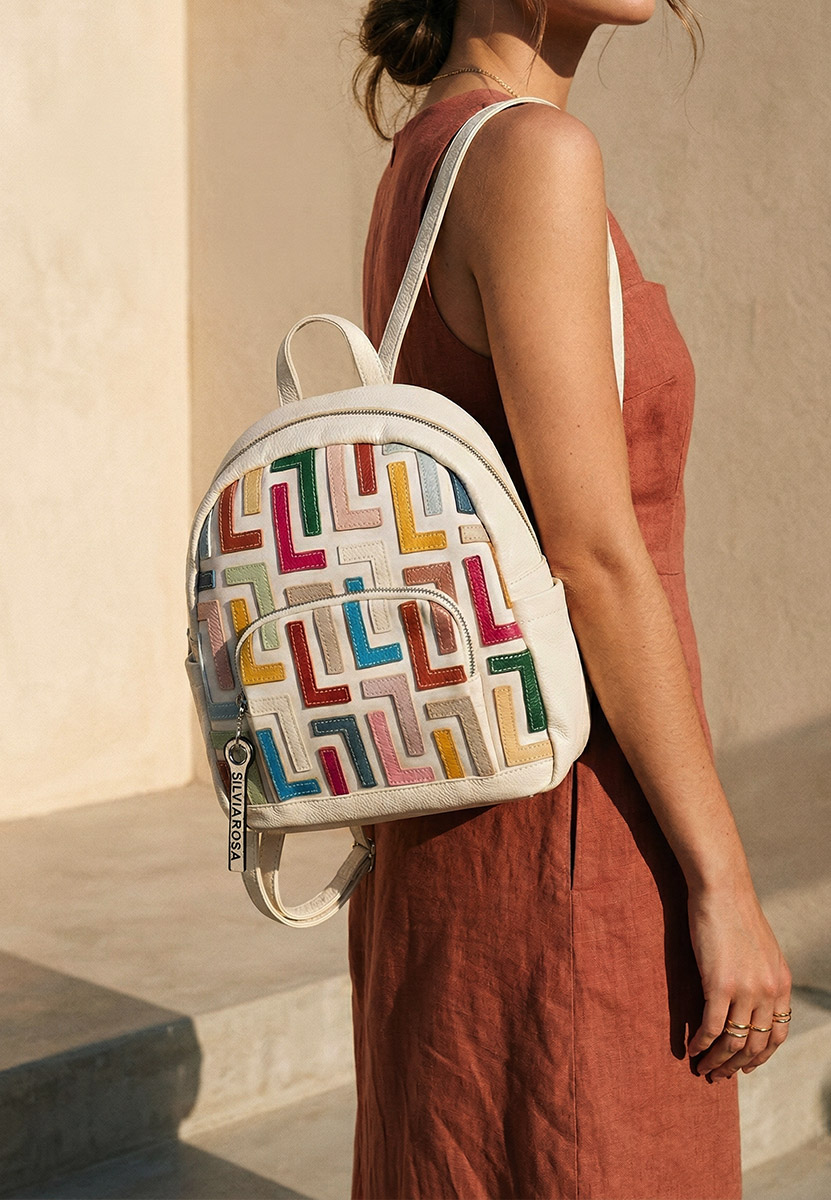 Rucsac dama Silvia Rosa 6128 bej