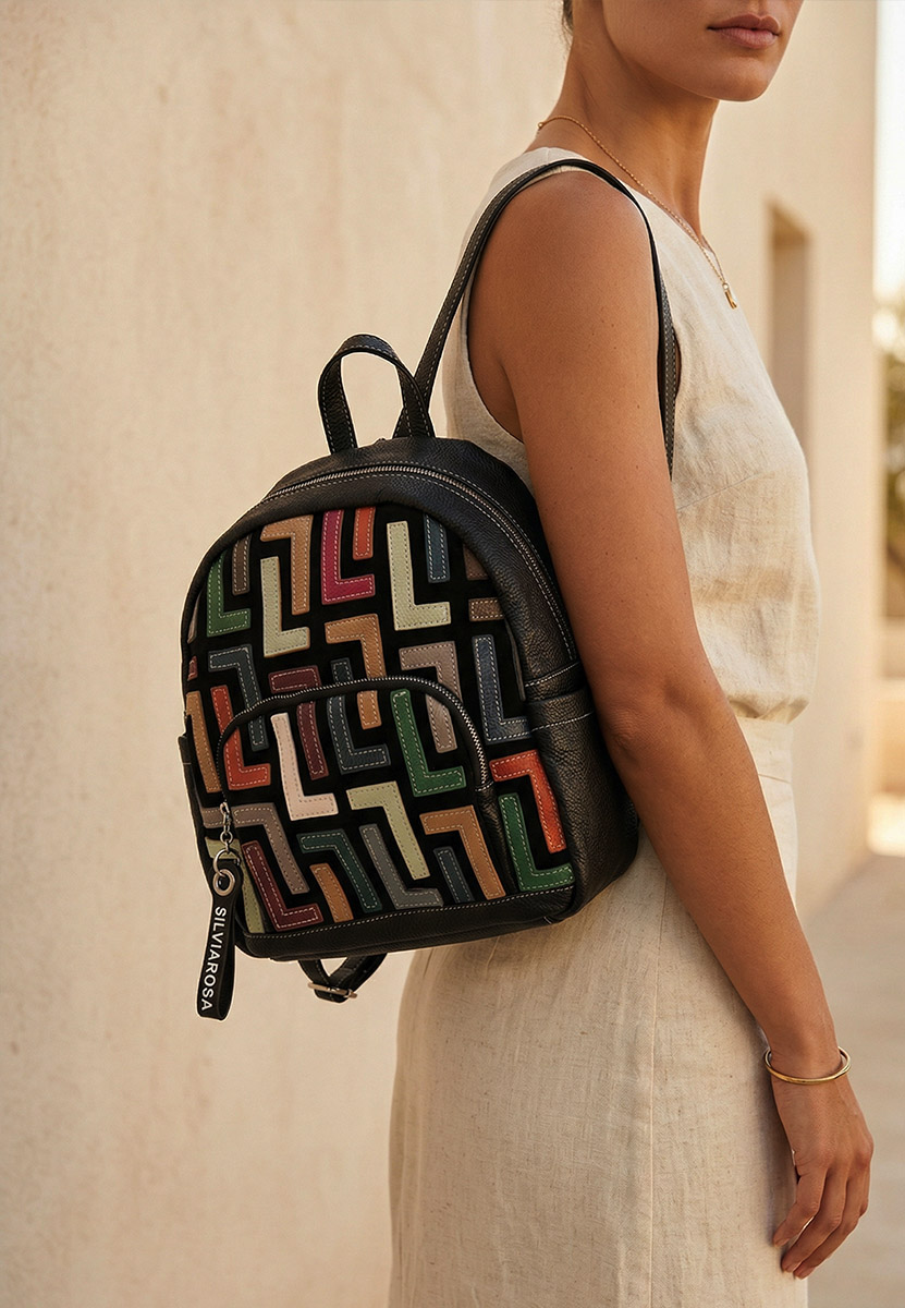 Rucsac dama Silvia Rosa 6128 negru