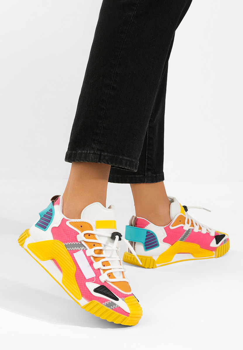 Sneakers dama Calistra galbeni