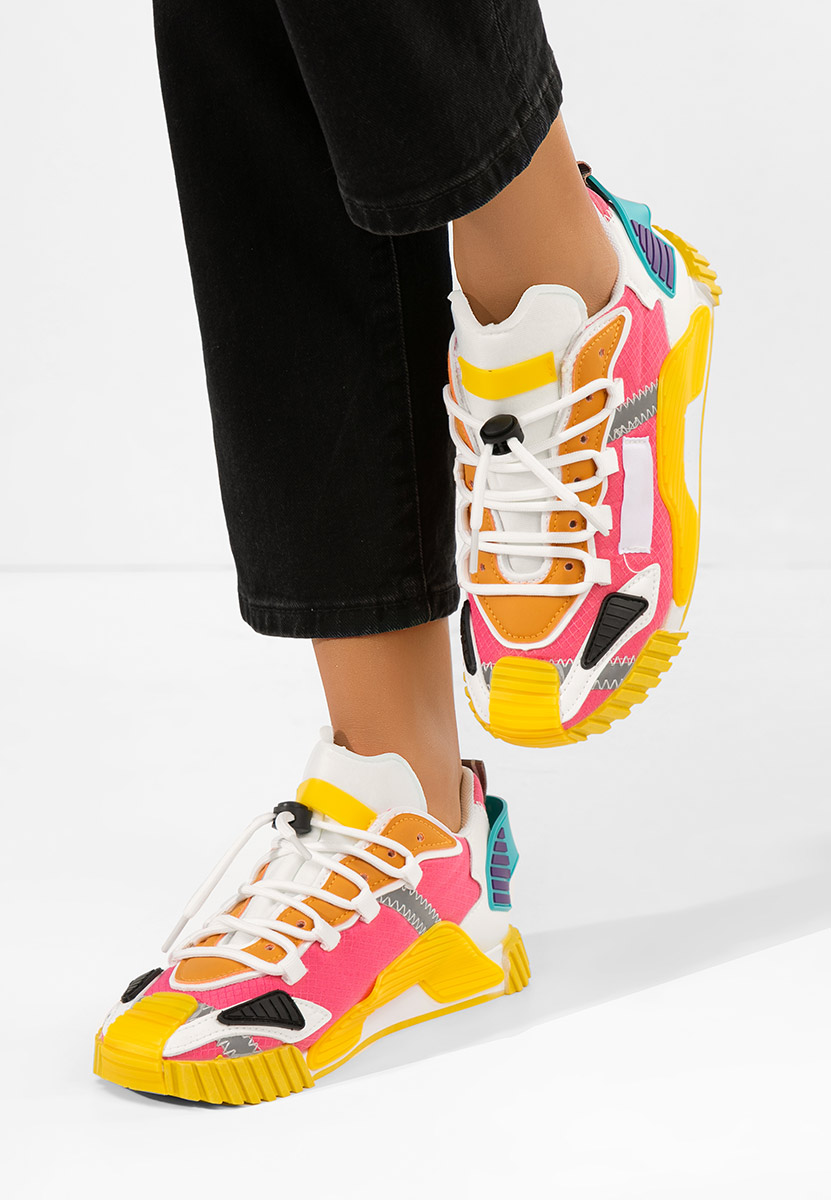 Sneakers dama Calistra galbeni