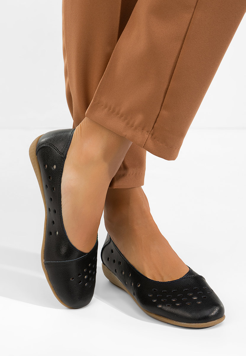 Balerini piele Andeia negri