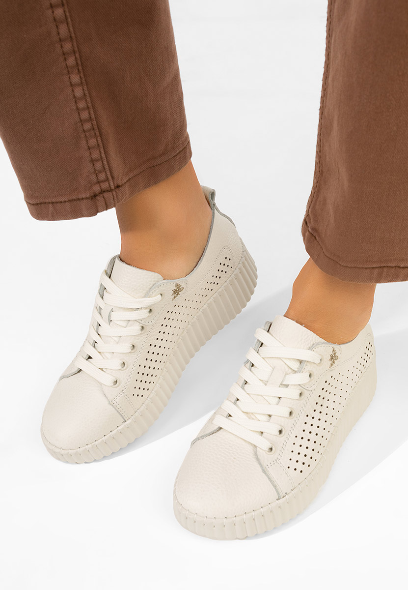 Sneakers dama piele Anaika bej