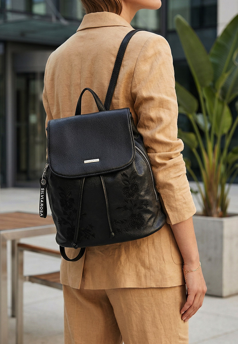 Rucsac dama Silvia Rosa 5700 negru