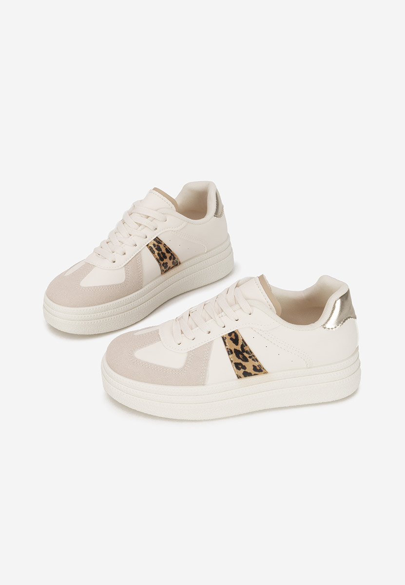 Sneakers cu platformă Serinia leopard