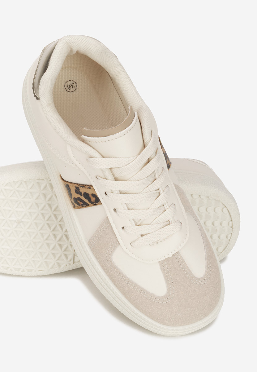 Sneakers cu platformă Serinia leopard