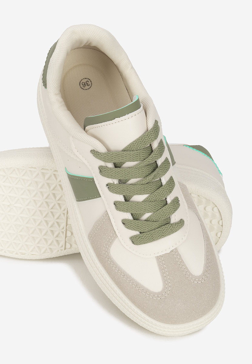 Sneakers cu platformă Serinia V2 albi