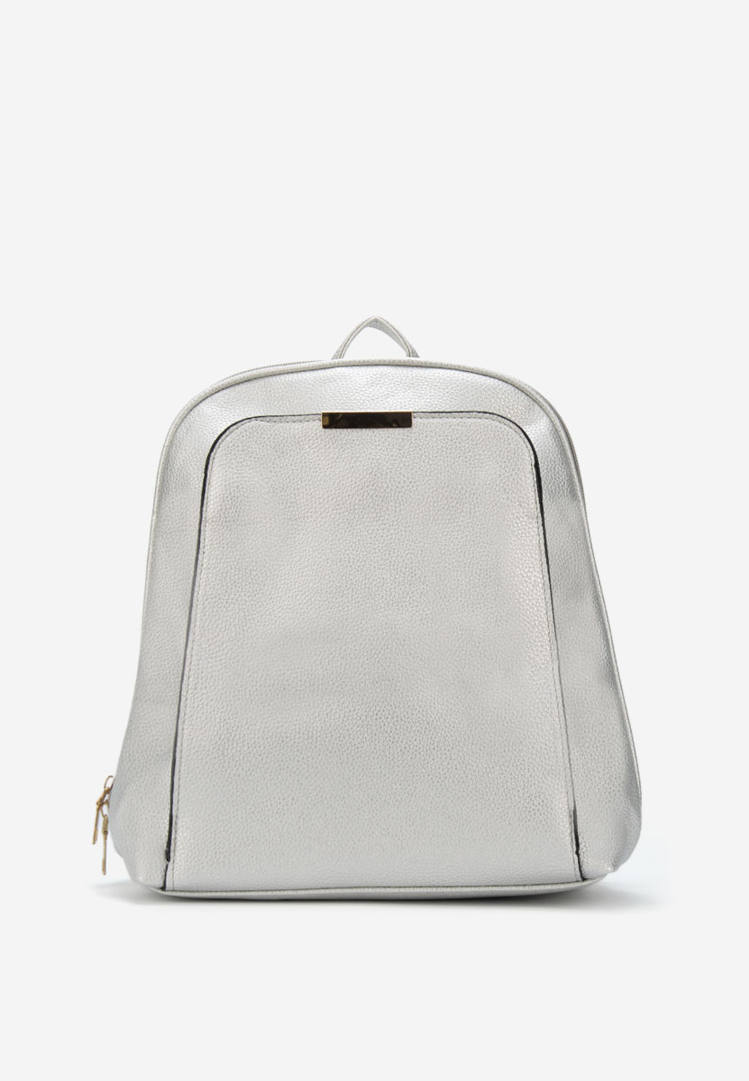 Rucsac dama Anyella argintiu