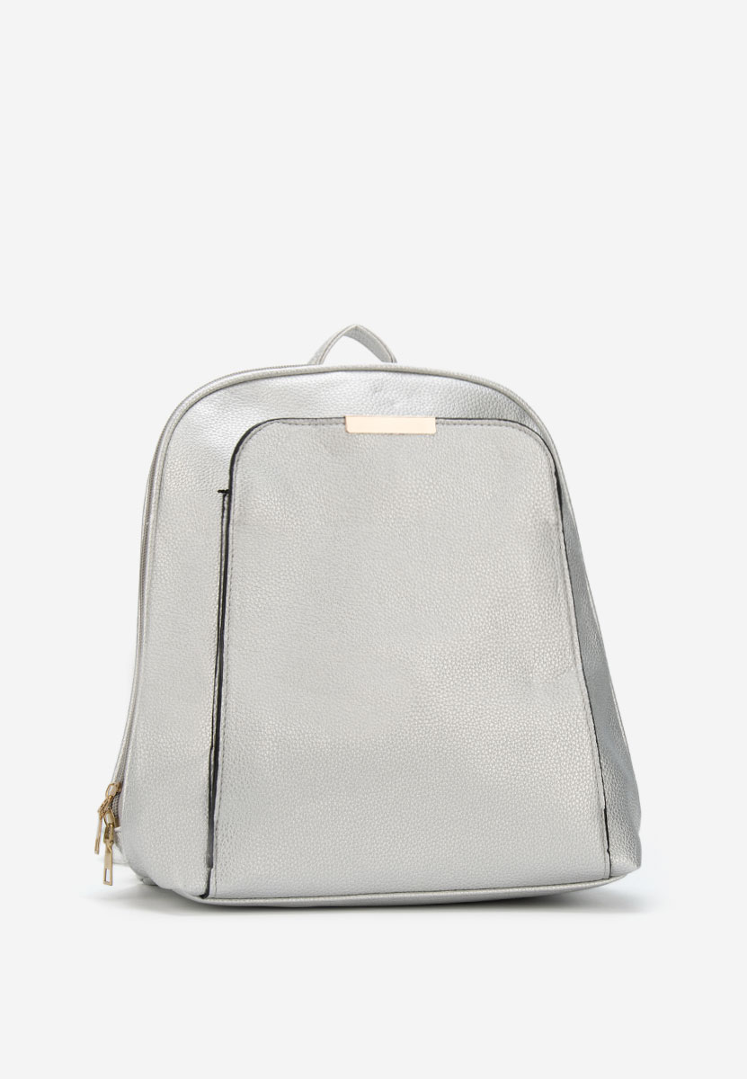 Rucsac dama Anyella argintiu