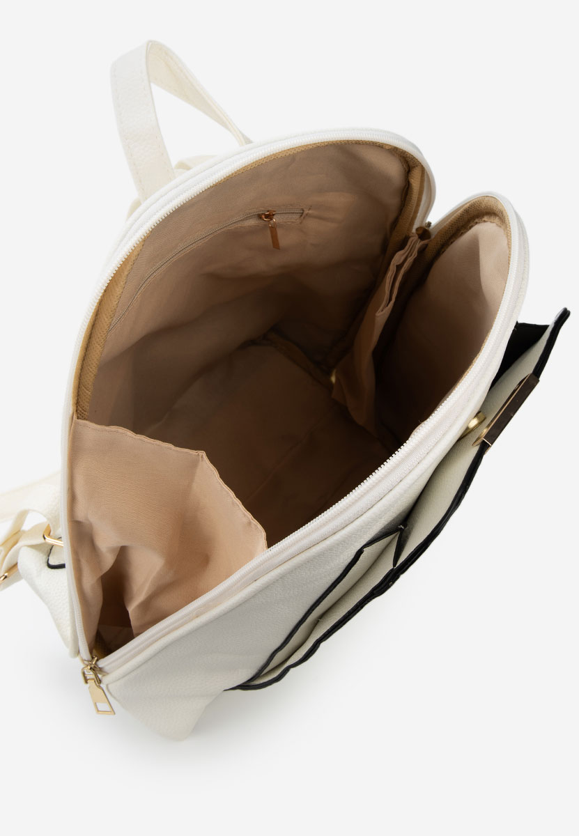 Rucsac dama Anyella alb