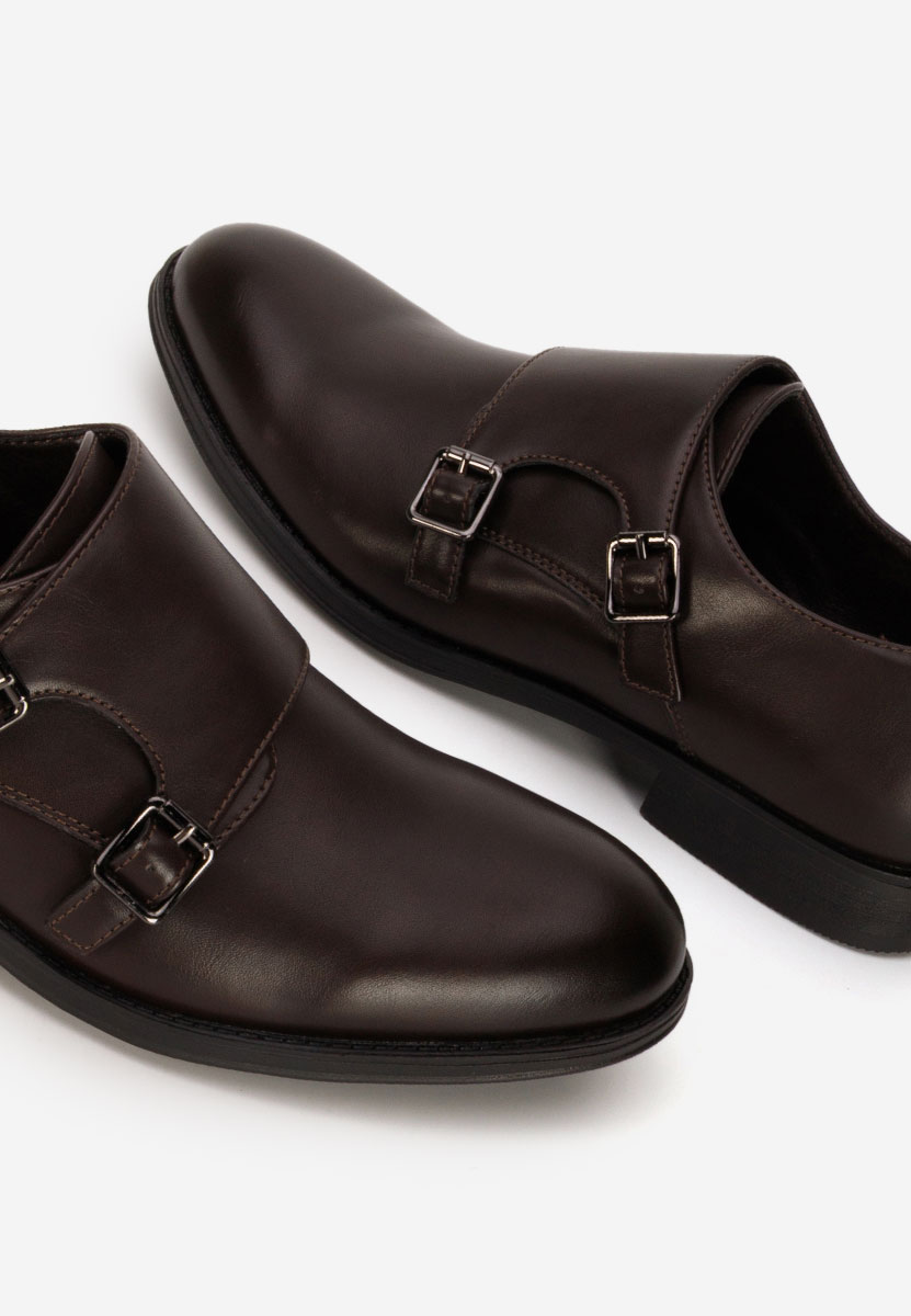 Pantofi barbati eleganti Kaidan maro