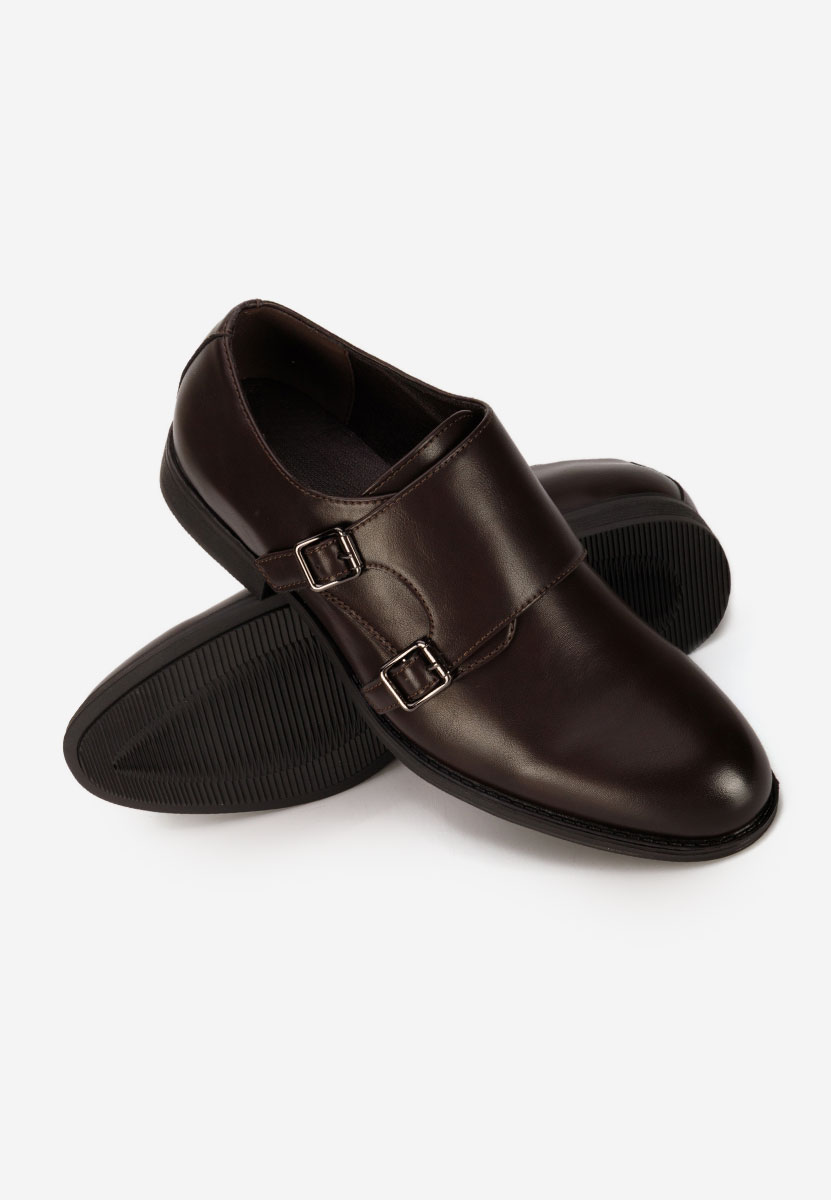 Pantofi barbati eleganti Kaidan maro