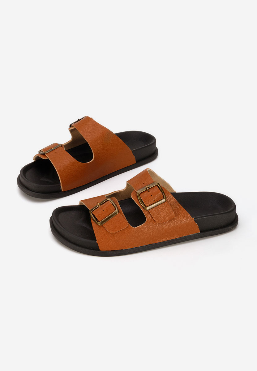 Papuci barbati Neron camel