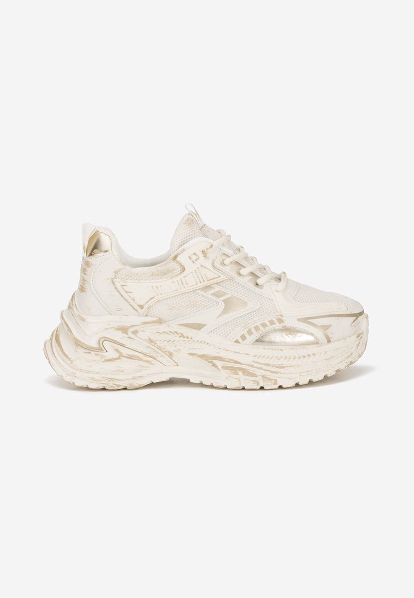 Sneakers cu platforma Kellee bej