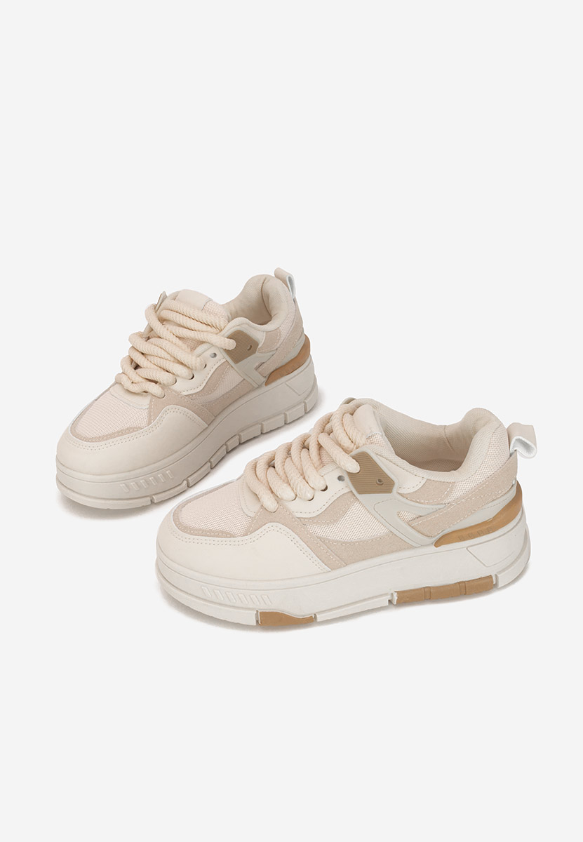 Sneakers cu platformă Rosallia bej