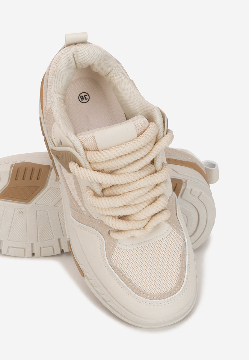 Sneakers cu platformă Rosallia bej