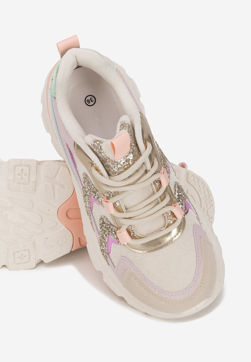 Sneakers cu platformă Odinea multicolori