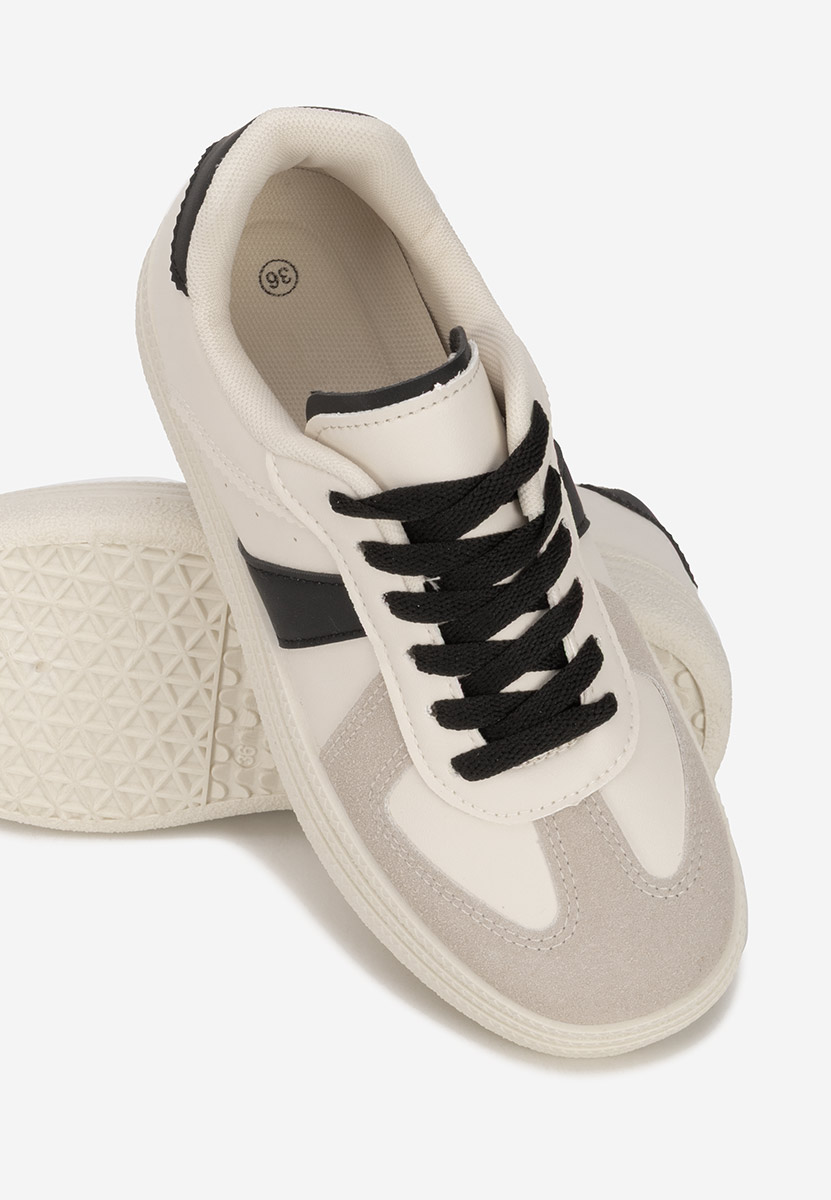 Sneakers cu platformă Serinia V4 albi