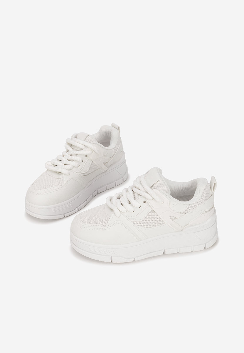 Sneakers cu platformă Rosallia albi