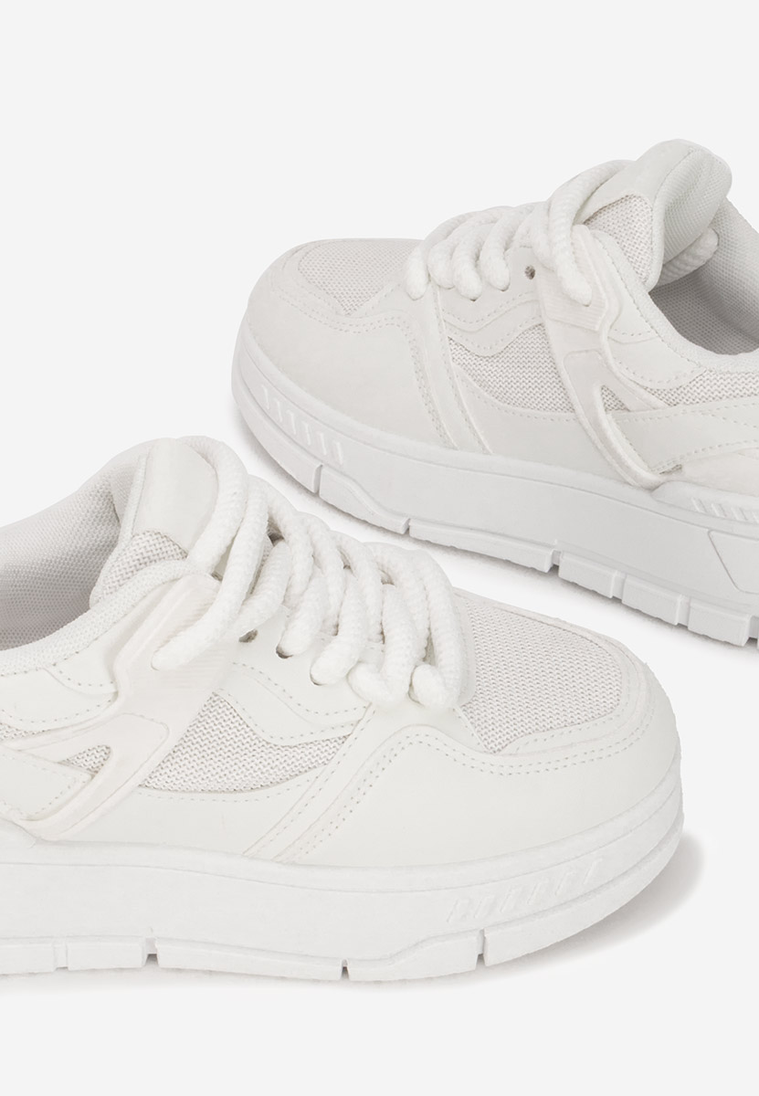 Sneakers cu platformă Rosallia albi