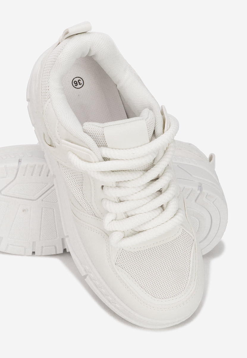 Sneakers cu platformă Rosallia albi