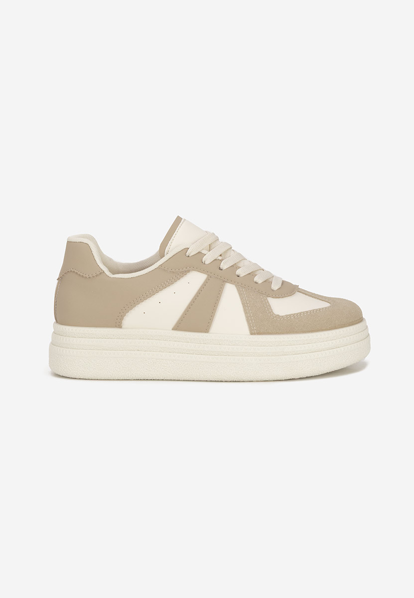 Sneakers cu platformă Serinia kaki