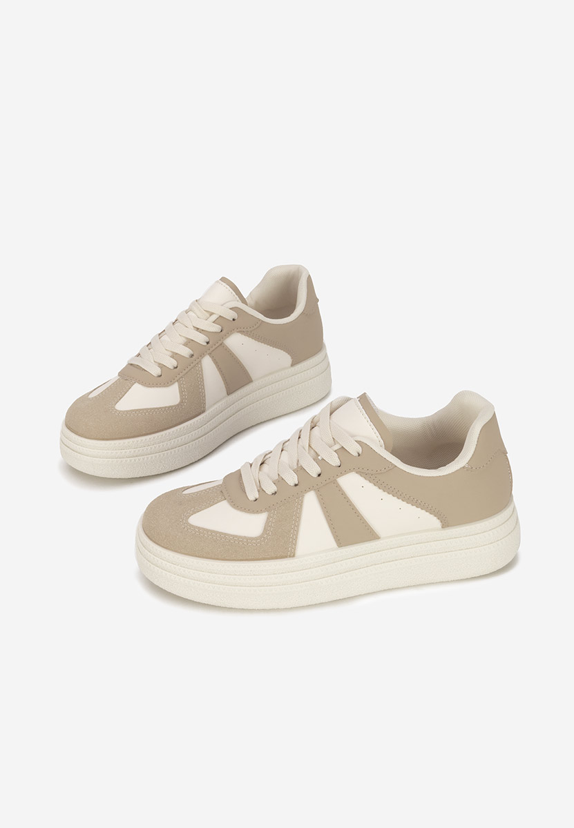 Sneakers cu platformă Serinia kaki