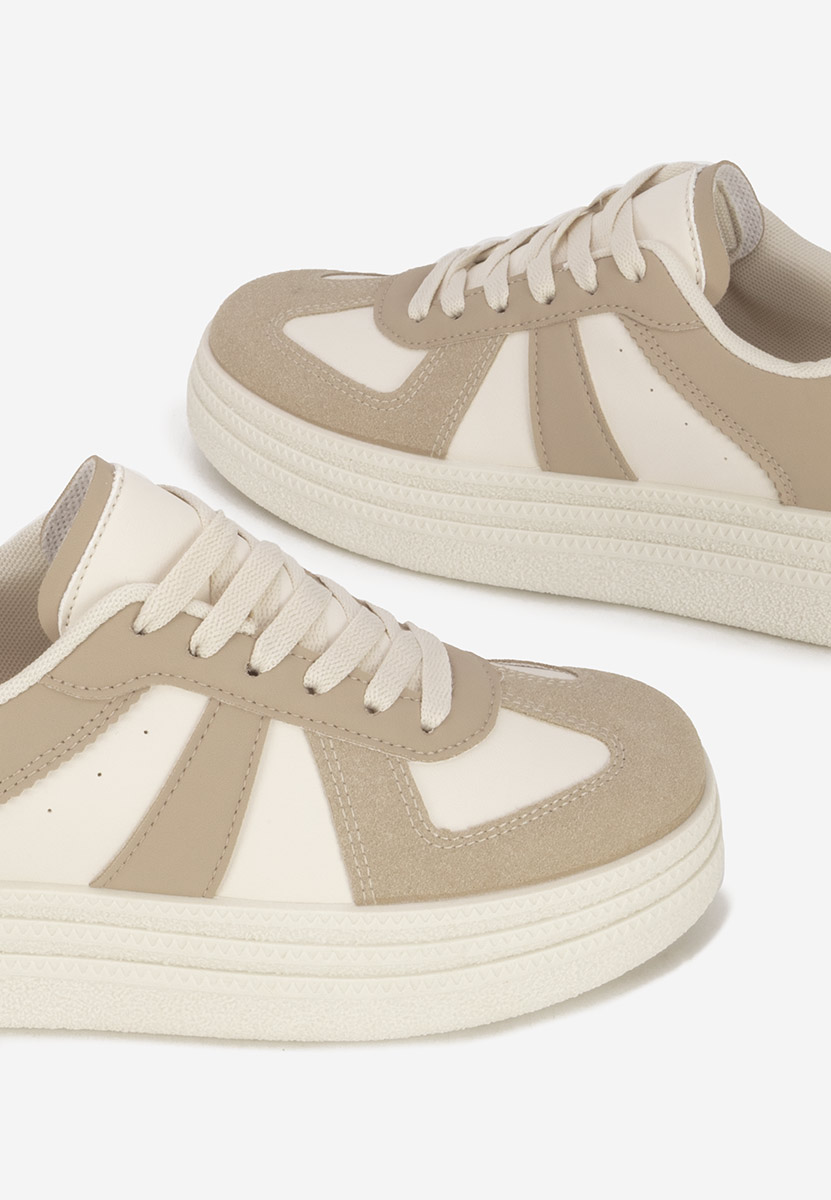 Sneakers cu platformă Serinia kaki