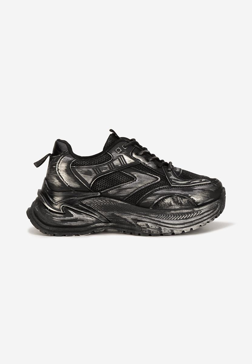 Sneakers cu platforma Kellee negri