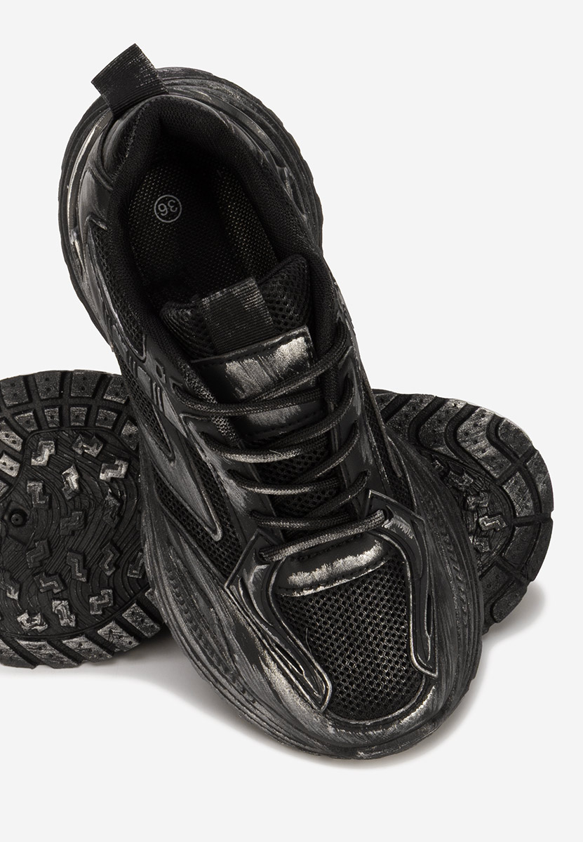 Sneakers cu platforma Kellee negri