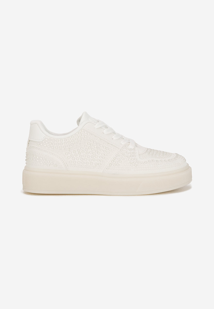 Sneakers dama Olivina albi
