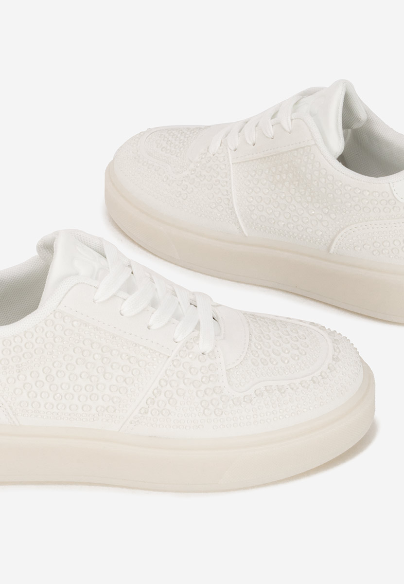 Sneakers dama Olivina albi