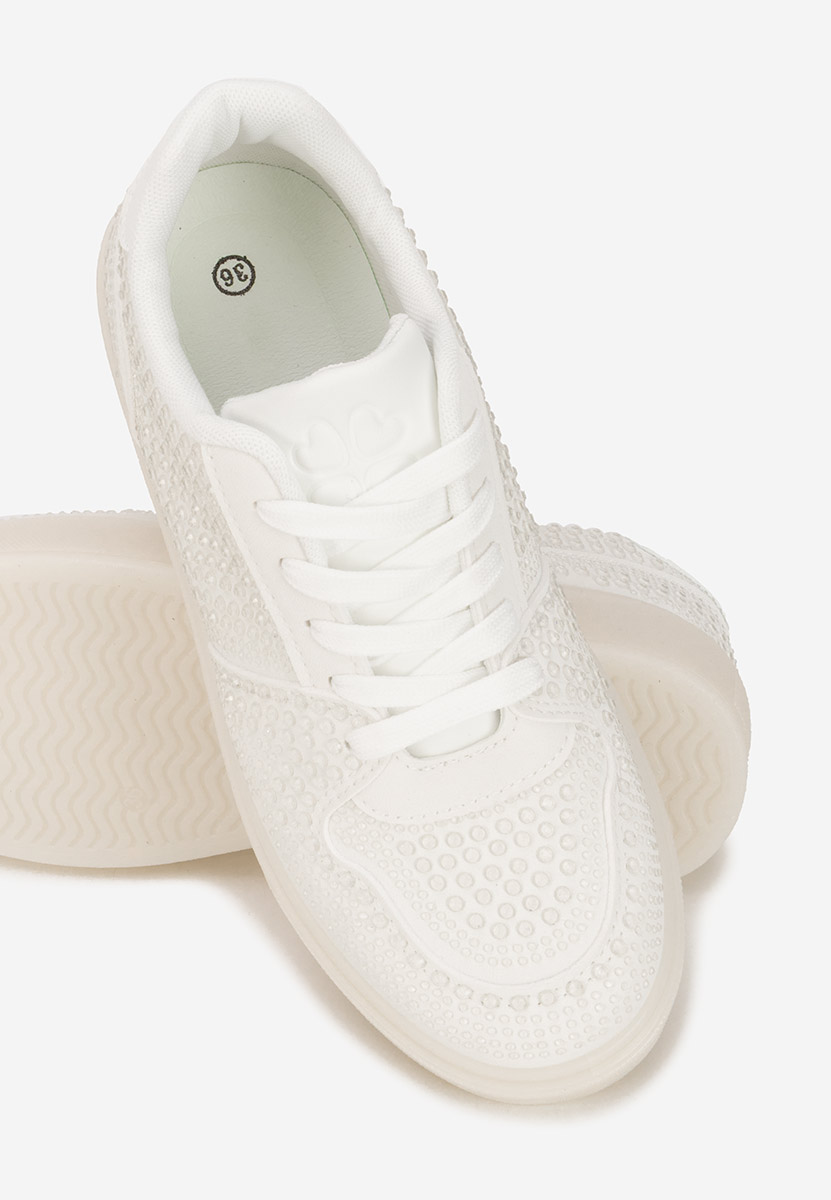 Sneakers dama Olivina albi