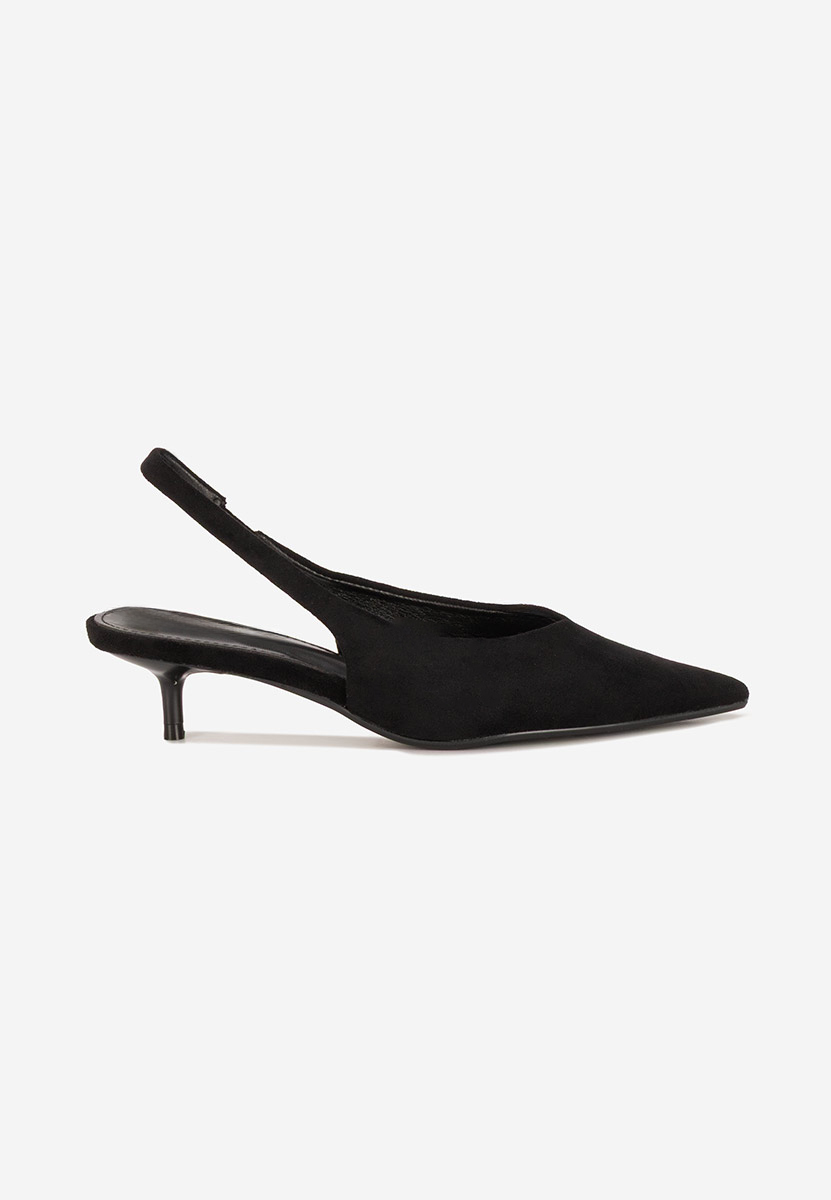 Pantofi slingback Amadeea negri
