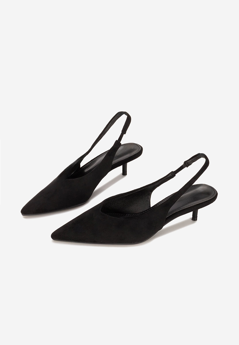 Pantofi slingback Amadeea negri