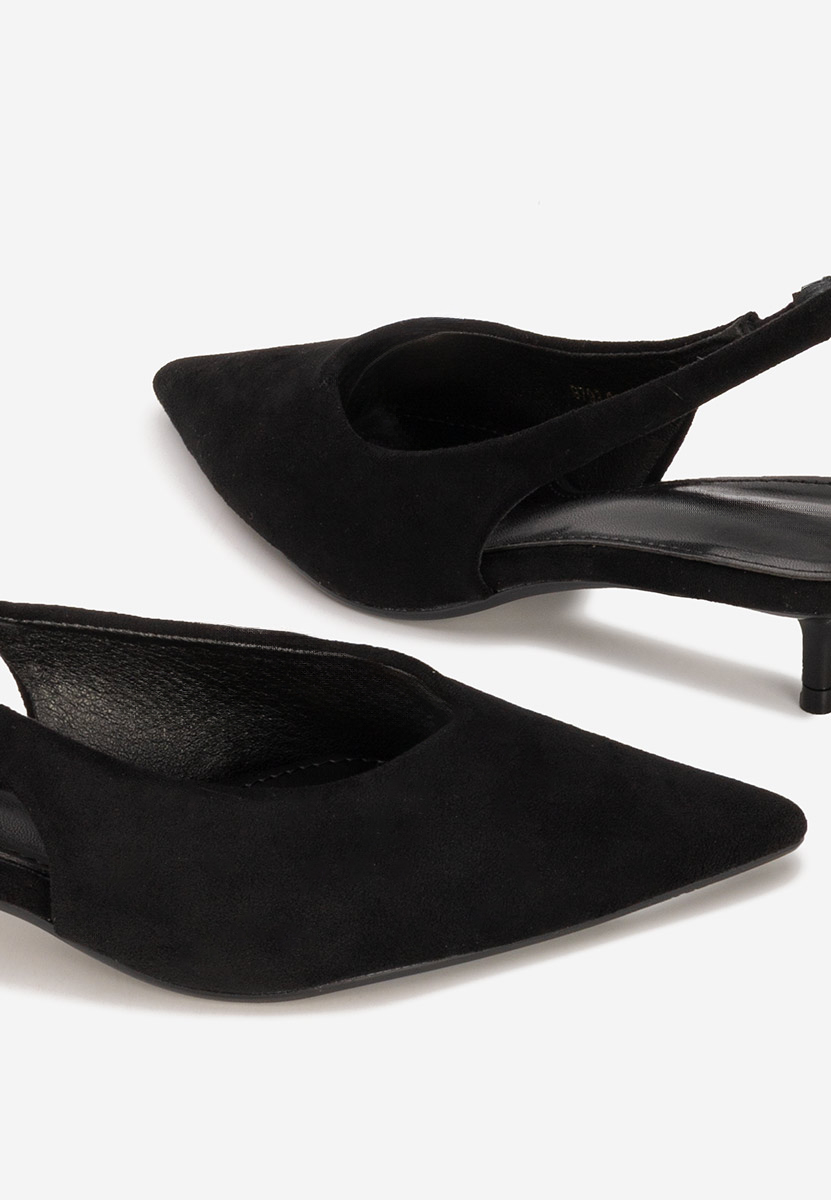 Pantofi slingback Amadeea negri