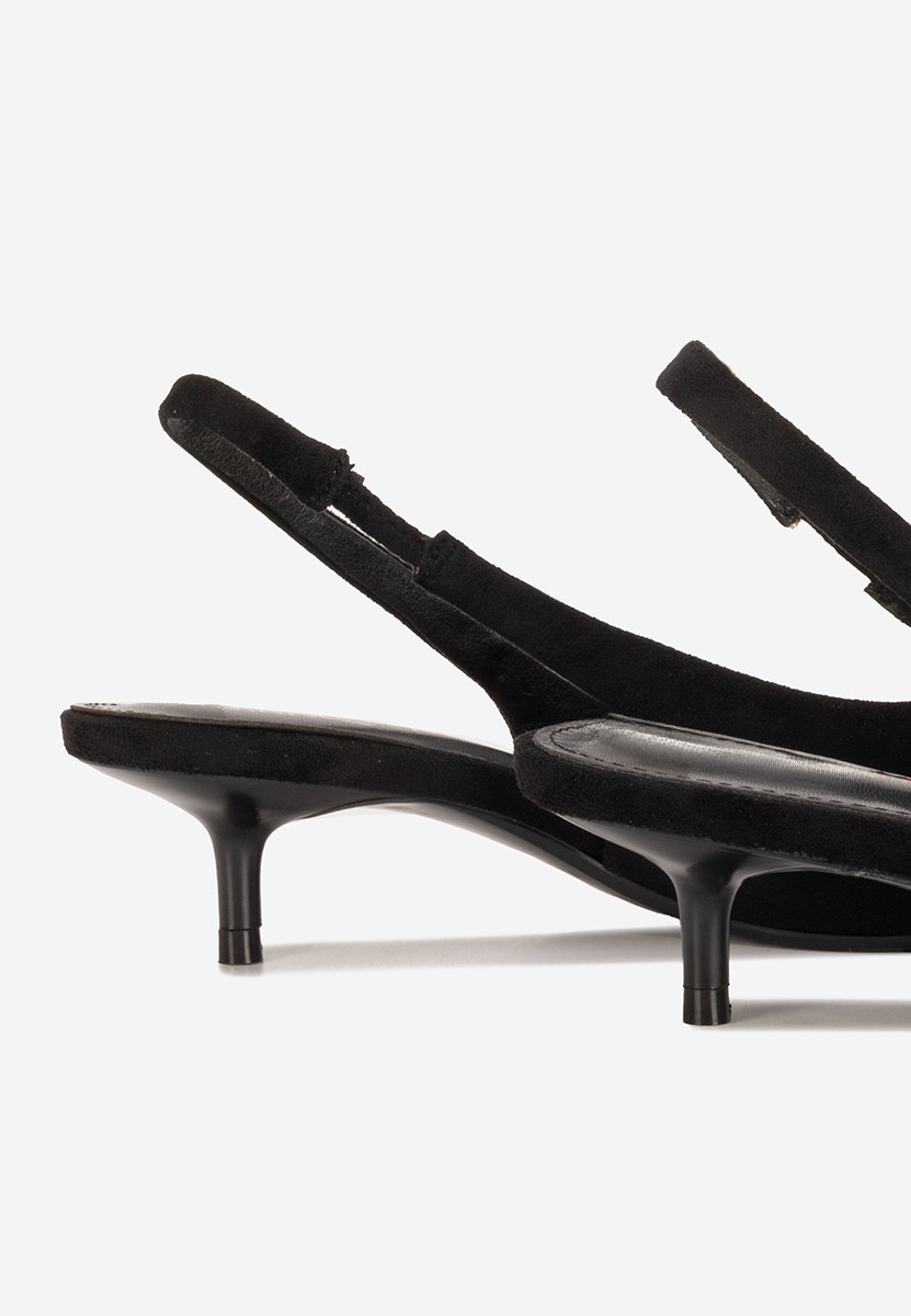 Pantofi slingback Amadeea negri