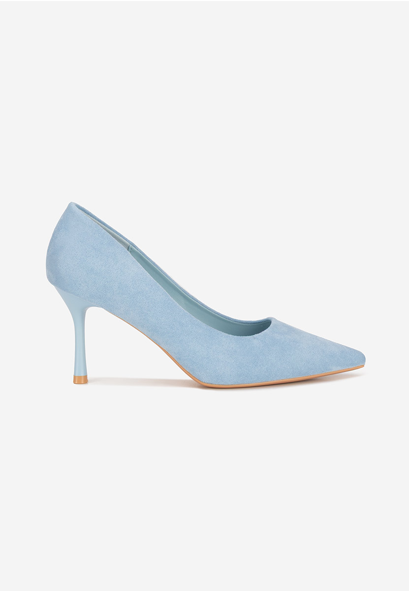 Pantofi cu toc stiletto Antoneia albastri