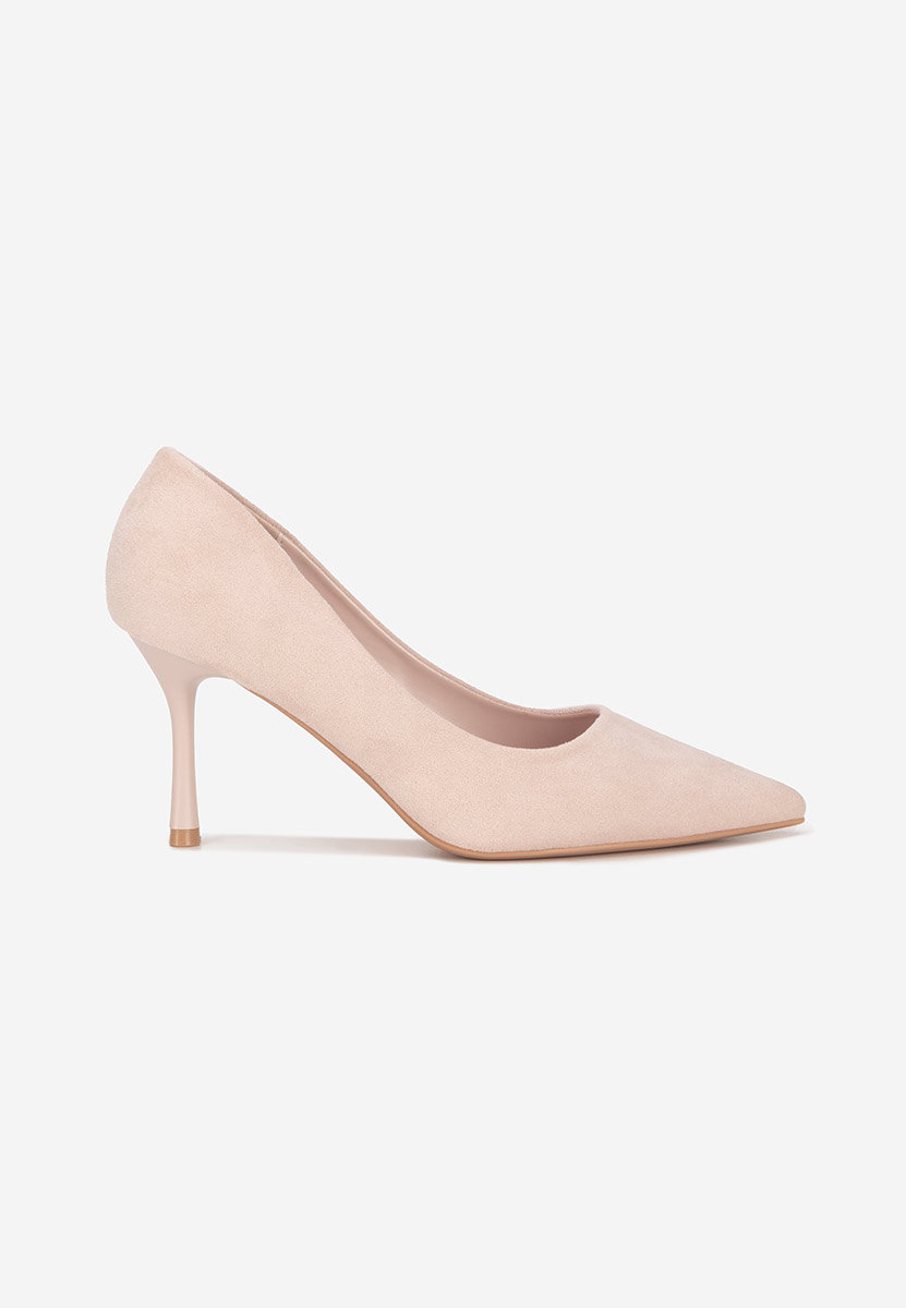 Pantofi cu toc stiletto Antoneia roz