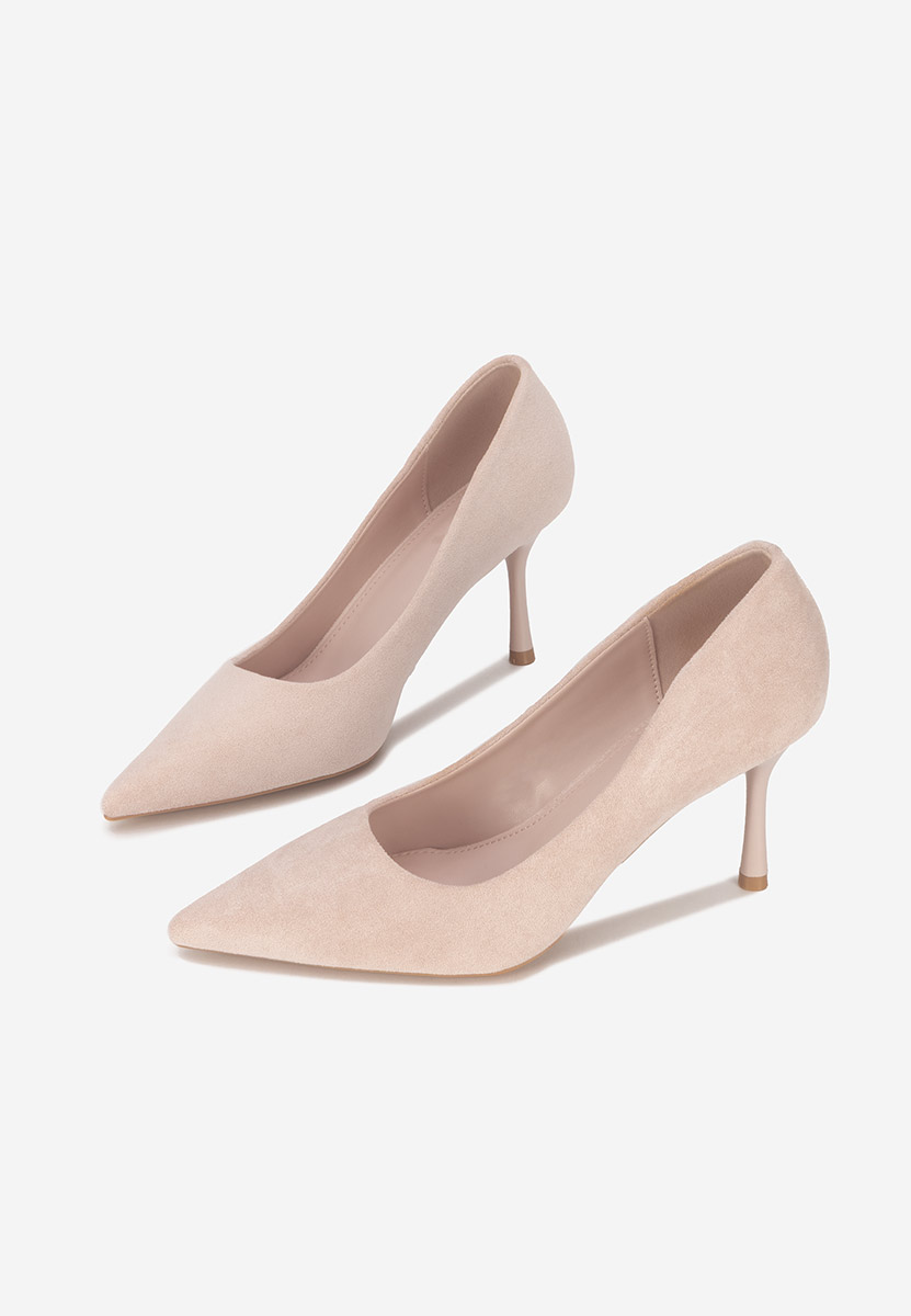 Pantofi cu toc stiletto Antoneia roz