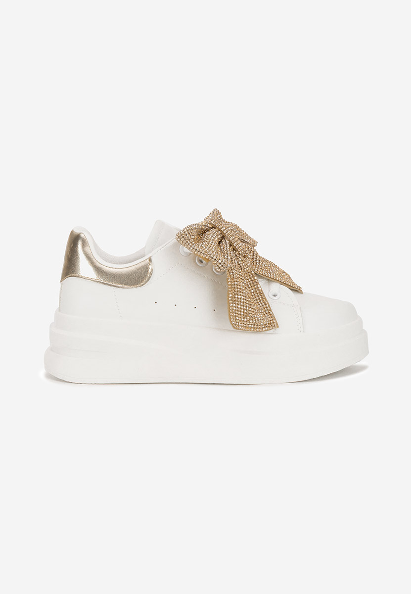 Sneakers cu platformă Anitta aurii
