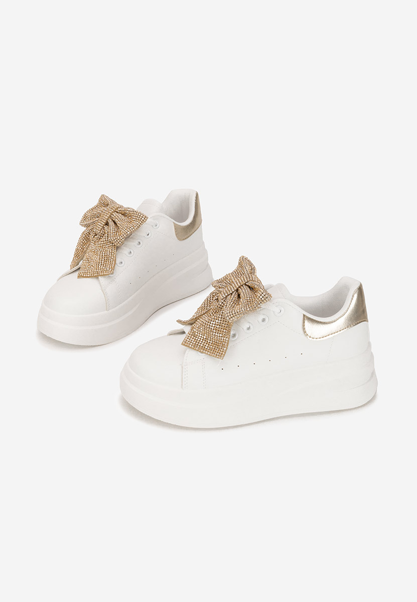Sneakers cu platformă Anitta aurii
