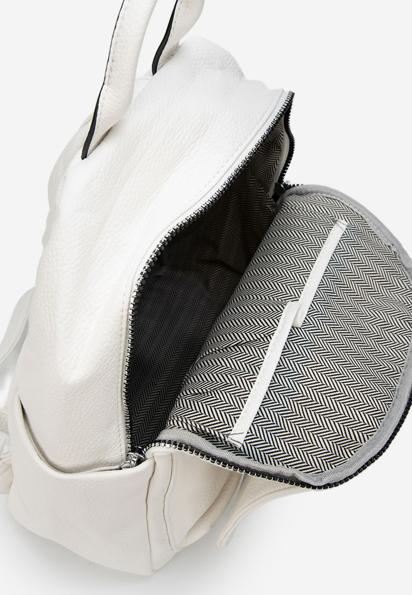 Rucsac dama Aliyna alb