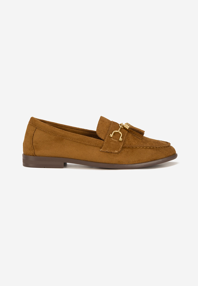 Mocasini dama Reeia camel