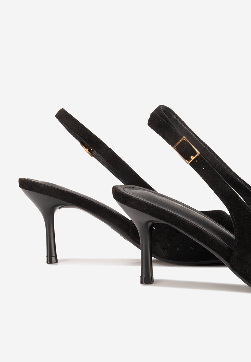 Pantofi slingback Osyana negri